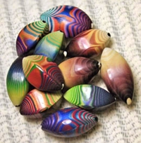 DesiredCreations Polymer Clay Casablanca Beads